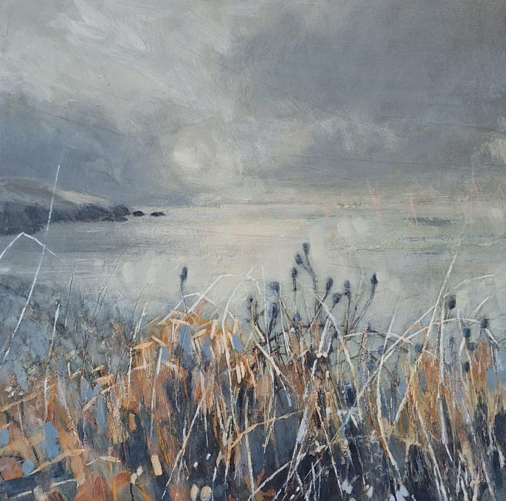 
Winter Light at Porth Namarch
